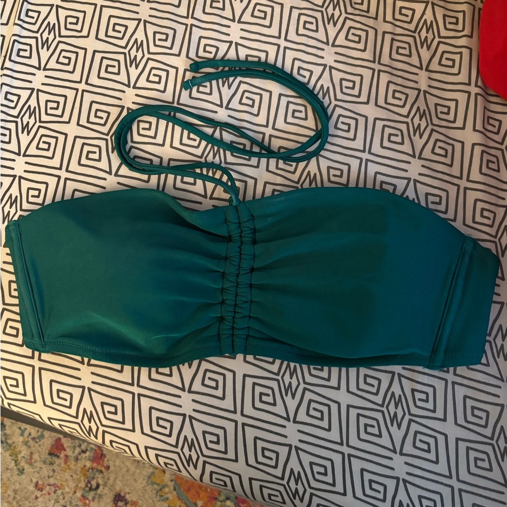 Shade & Shore Teal Bikini Top